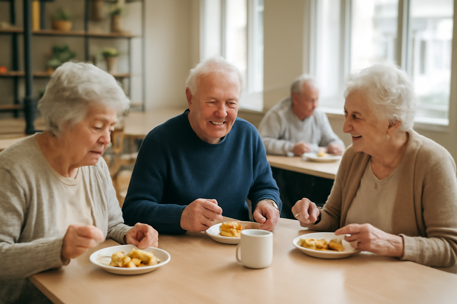 Cantină modernă la standarde europene pentru seniorii din comunitatea locală
